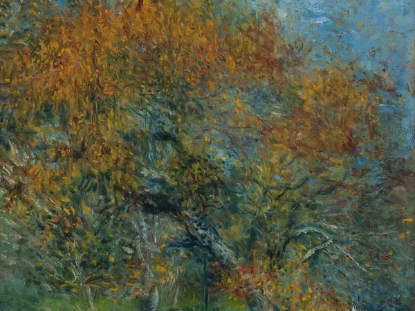 Liebe zur Natur. "Der Birnbaum" von Pierre-August Renoir, 1877.