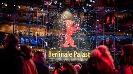 Kein Bären-Trubel 2021: Der Berlinale Palast im Februar, vor Beginn der Corona-Pandemie. 
