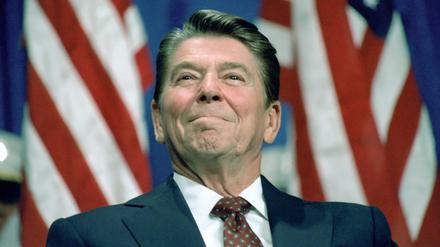 Das Original. Ronald Reagan, Ex-Präsident der USA.