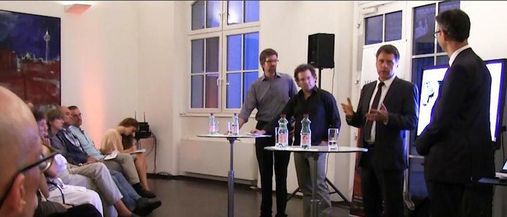 Frederik Hanssen, Ulrich Amling, Winrich Hopp und Andreas Richter