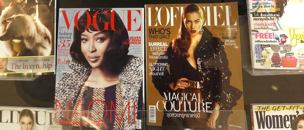 Naomi Campbell auf dem Cover der thailändischen "Vogue".