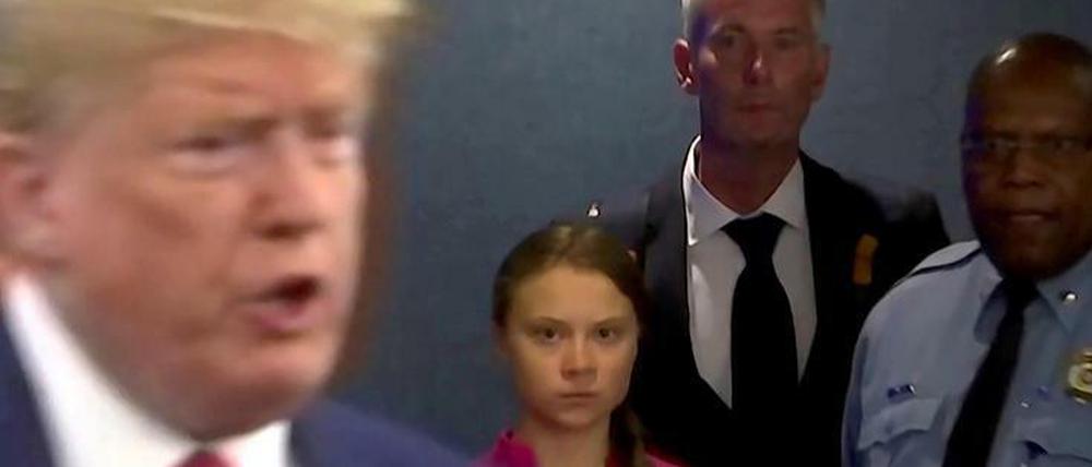 "Greta muss an ihrem Wutmanagement-Problem arbeiten", findet US-Präsident Donald Trump.