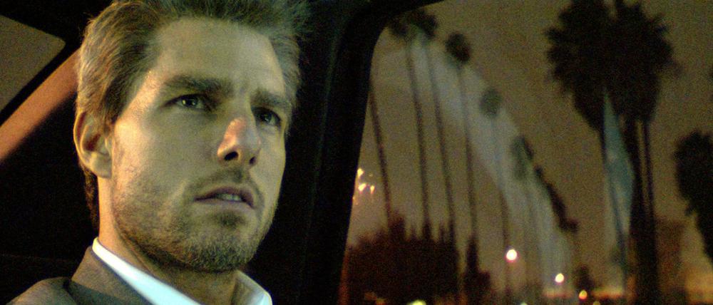 Tom Cruise als Auftragskiller Vincent in Michael Manns Thriller "Collateral" von 2004.