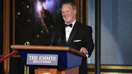 Überraschungsgast bei den Emmys: Der ehemalige Pressesprecher des Weißen Hauses, Sean Spicer