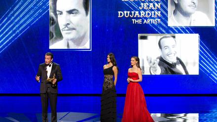 "The Artist" Hauptdarsteller Jean Dujardin gewann den Oscar für den besten Schauspieler.