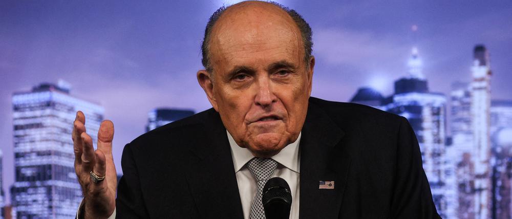 Rudy Giuliani am Jahrestag von 9/11.