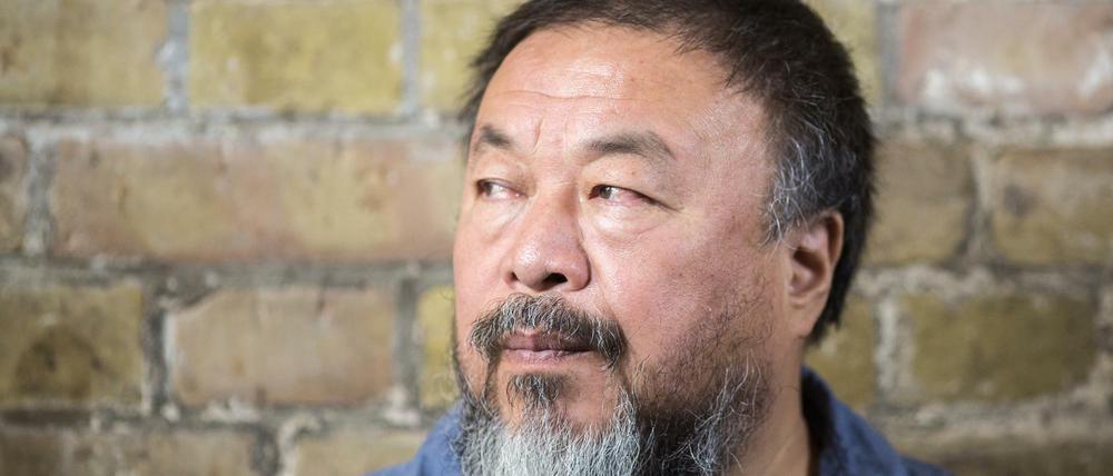 Ai Weiwei 2015 in seinem Atelier in Prenzlauer Berg.