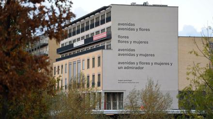 Ein ungeliebter Schmuck: Die Alice-Salomon-Hochschule will das "Avenidas"-Gedicht im Herbst übermalen. 