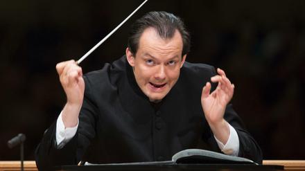 Weltreisender. Andris Nelsons 2015 bei seinem Antrittskonzert als Chefdirigent des Boston Symphony Orchestra.