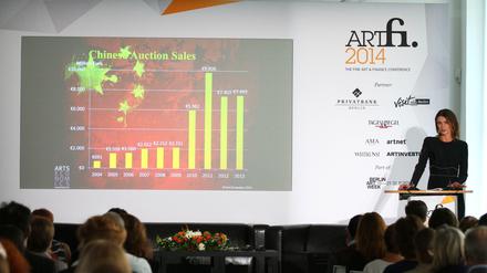 China ist der kommende Markt. Clare McAndrew erklärt auf der Artfi-Konferenz die Tendenzen des Marktes in Südost-Asien.