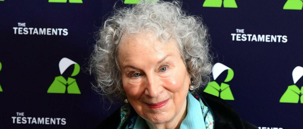 Autorin Margaret Atwood bei der Vorstellung ihres neuen Romans "Testaments".