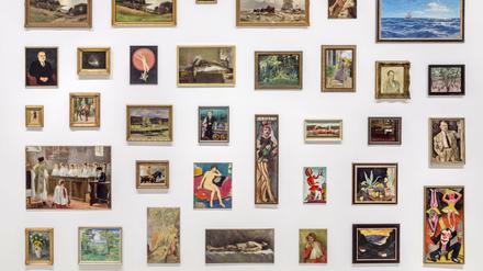 Petersburger Hängung: Die Ausstellung zeigt, wie vielfältig die Herkunftsgeschichten der Bilder sind.