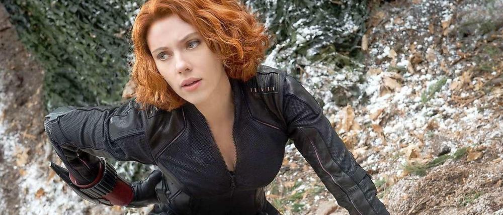 Scarlett Johansson kämpft sich als Black Widow durchs Marvel-Universum.