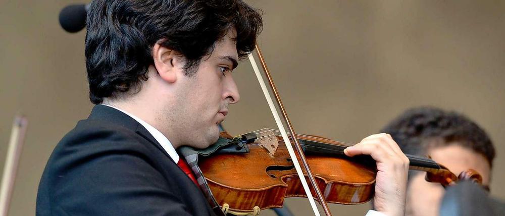 Der Geiger Michael Barenboim ist der Sohn des Dirigenten Daniel Barenboim.