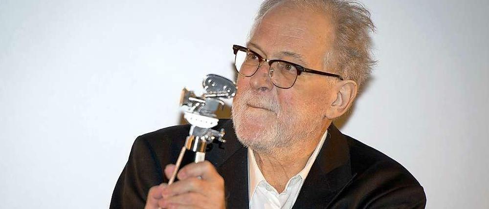 Karl "Baumi" Baumgartner bei der Verleihung der Berlinale Kamera 2014.