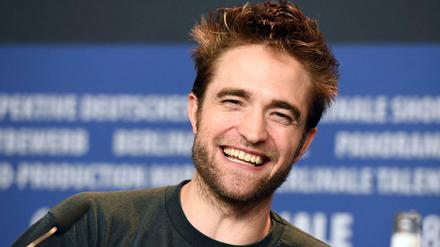 Der britische Schauspieler Robert Pattinson auf der "Damsel"-Pressekonferenz.