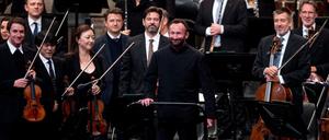  Chefdirigent Kirill Petrenko gibt seinen Einstand bei den Waldbühnen-Open-Airs der Berliner Philharmoniker. 