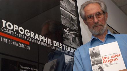Der Historiker Reinhard Rürup war bis 2004 wissenschaftlicher Leiter der Gedenkstätte "Topographie des Terrors".