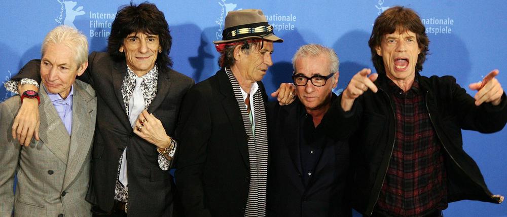 Die Stones 2008 bei der Berlinale - sehen auch 2016 so aus.