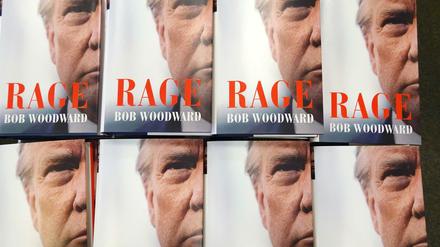 Stapelware in den US-Buchhandlung: Bob Woodwards am 15. September veröffentlichtes Trump-Buch "Rage".