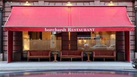 Das Promi-, Szene- und Politikbetriebsrestaurant Borchardt in der Französischen Straße in Berlin-Mitte