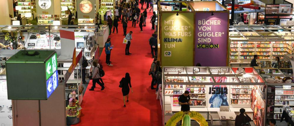 Die Buchmesse fand 2019 zum letzten Mal in Präsenz statt. 