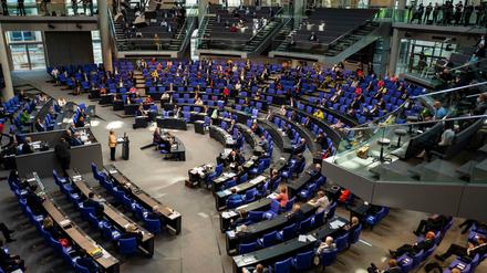 Der deutsche Bundestag in Berlin, Zentrum von Ulf Erdmann Zieglers neuem Roman "Eine andere Epoche"