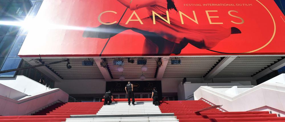 Der rote Teppich wird ausgerollt. Auftakt der Filmfestspiele macht das französische Liebesdrama „Les Fantômes d'Ismaël“ mit Charlotte Gainsbourg, Marion Cotillard und Mathieu Amalric.