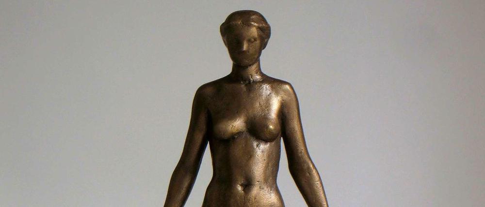 Gestohlen: die Skulptur "Caute" des Bildhauers Christian Höpfner.