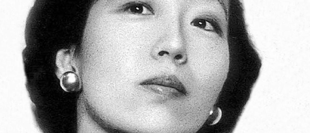 Die chinesische Autorin Eileen Chang (1920-1995).