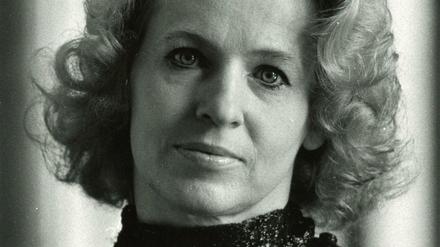 Die Pianistin und Professorin Annerose Schmidt (1936 - 2022).