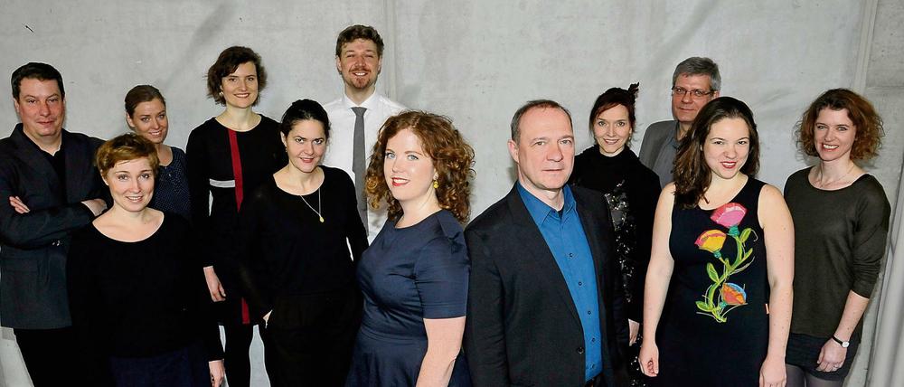 Das Ensemble von Vocalconsort Berlin.