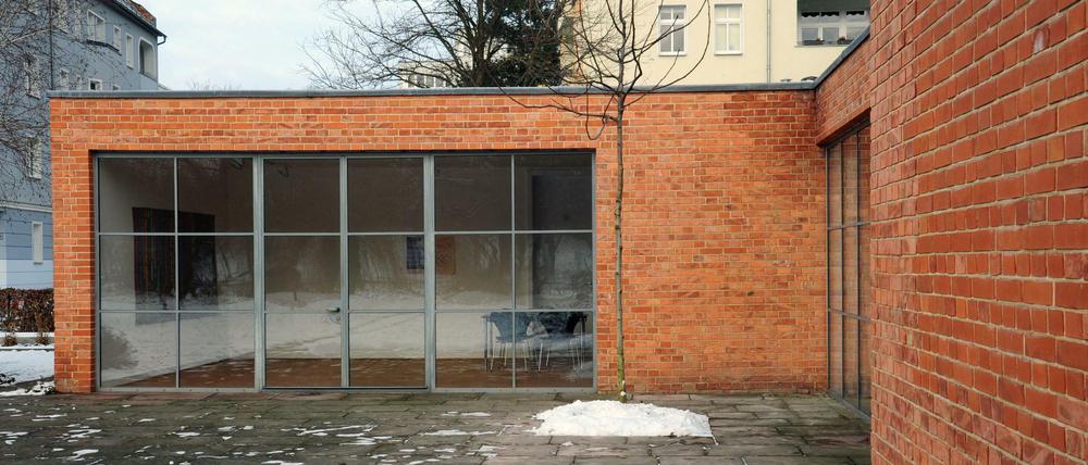 Radikal avantgardistisch. Das Haus Lemke, hier auf einer winterlichen Aufnahme von 2013.  