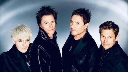 Die britische Band Duran Duran mit Simon Le Bon (2. v. r.).