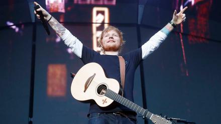 Ed Sheeran im Berliner Olympiastadion.