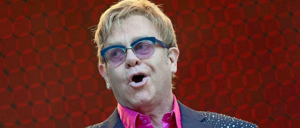 Elton John in der Waldbühne.
