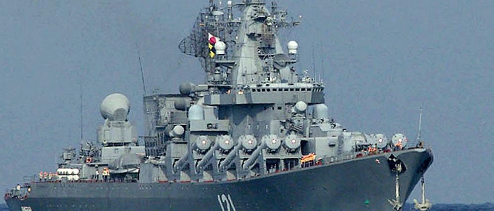 Halfen US-Geheimdienstler, das russische Flaggschiff "Moskva" zu orten?