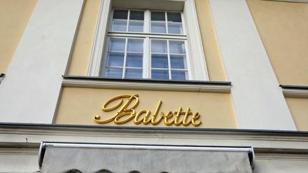 Im Geist von Tania Blixen: Das Restaurant "Babette" am Potsdamer Luisenplatz, inzwischen wurde es aufgeben und verkauft.