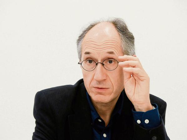 Gérard Biard Chefredakteur der französischen Satire-Zeitung Charlie Hebdo.