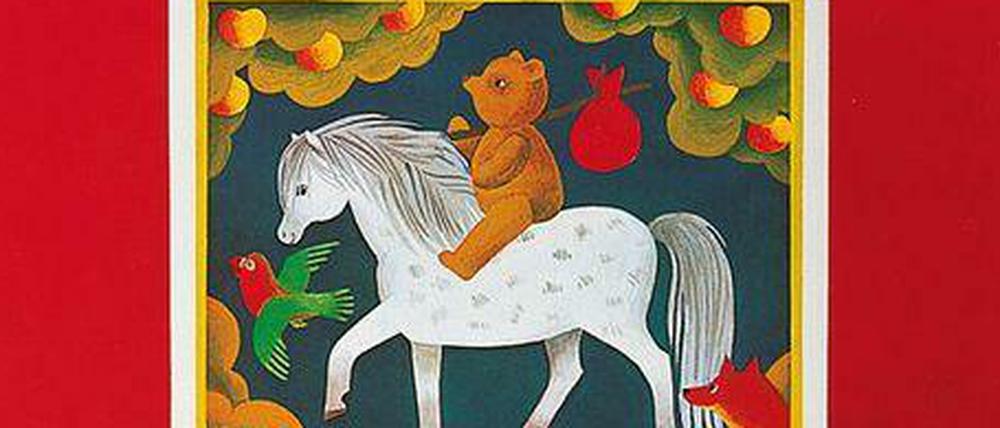 Cover des Kinderbuchs "Pony, Bär und Apfelbaum".