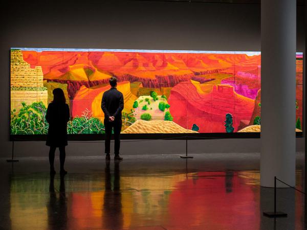 „David Hockney. Die Tate zu Gast.“ im Bucerius Kunst Forum.