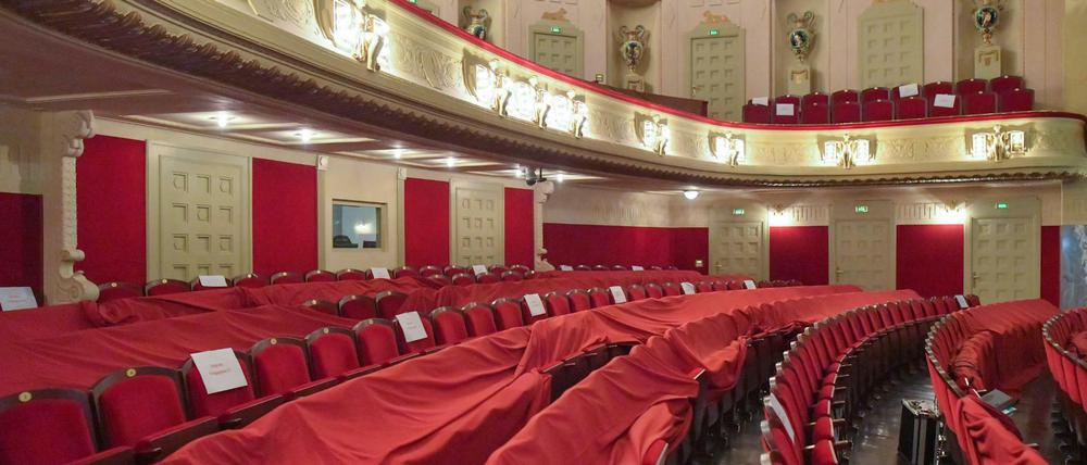 Blick ins Staatstheater Cottbus: Bei den Darstellenden Künsten beträgt der Umsatzrückgang 2020 in Deutschland 85 Prozent.
