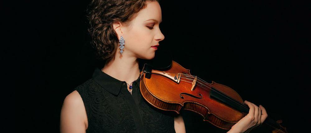 Solistin im Konzerthaus. Die US-amerikanische Violinistin Hilary Hahn