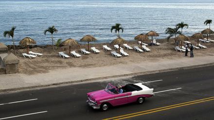 Mit dem Cabrio durch Kuba - ein heißes Vergnügen.
