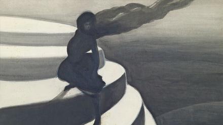 „Vertigo“ von Léon Spilliaert, 1908. 