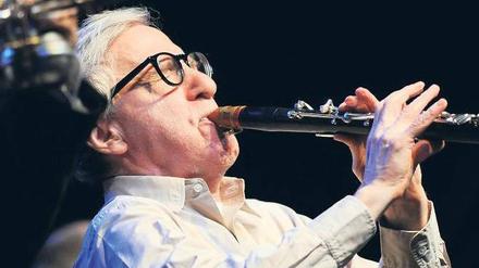 Der erfolgreichste Amateurklarinettist der Welt. Woody Allen im Tempodrom. Foto: dpa