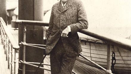 Zwischen den Welten. Gustav Mahler auf seiner letzten Passage zwischen Amerika und Europa. Der Komponist wurde am 7. Juli 1860 geboren.