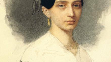 Junggenie. Clara Schumann um 1835. 