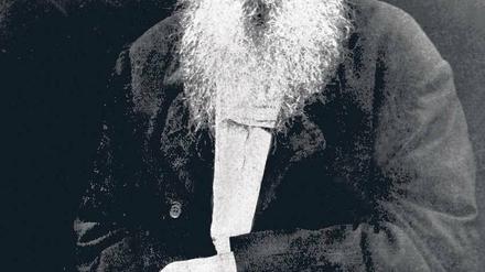 Was ist der Mensch ohne Leiden? Der Schriftsteller Leo Tolstoi. Foto: picture-alliance / dpa
