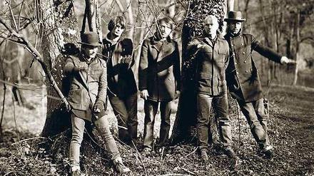 Mein Freund, der Baum. Radiohead mit Thom Yorke (links). 